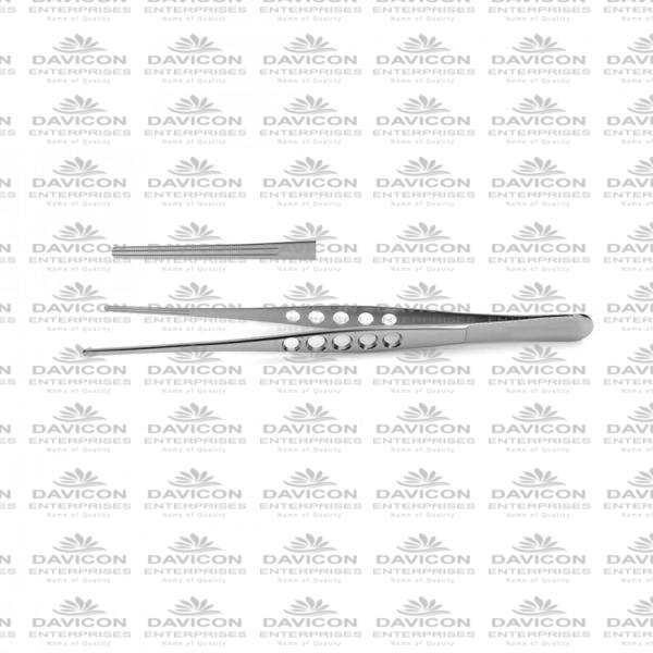 Debakey Vascular Tissue Forceps - Fenestrated Handles