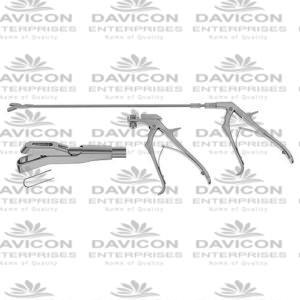 Turrell Rotating Rectal Biopsy Forceps - Pistol Grip Handle