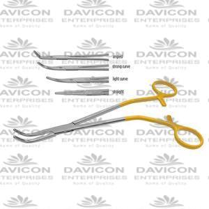 Zep-Type Atraumatic Hysterectomy Forceps - Offset