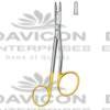 Foster Scissors and needle holder Curved Original Pattern, Serrated Jaws, Foster Gillies