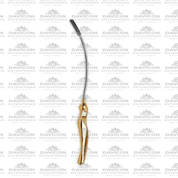 FRONTOGLABELLAR DISSECTOR S-SHAPED