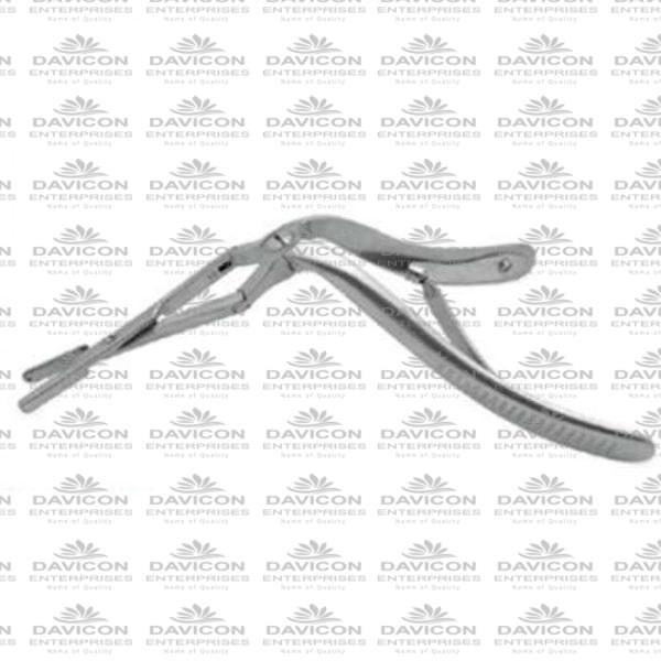 JANSEN MIDDLETON SEPTUM FORCEPS DOUBLE ACTION