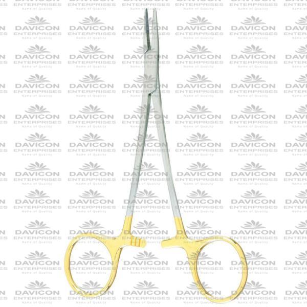 Par Needle Holder, Delicate Tungsten Carbide, Serrated