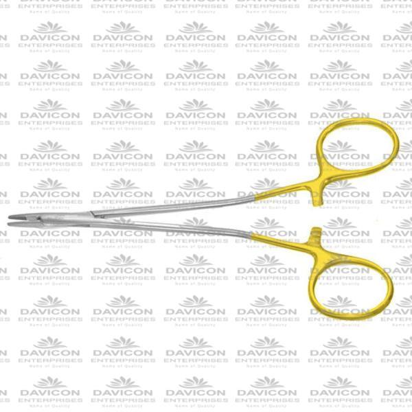 Par Needle Holder, Delicate Tungsten Carbide, Serrated