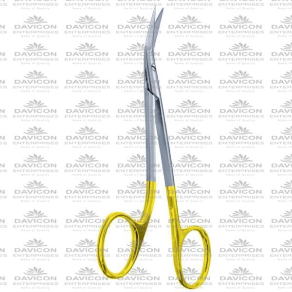 Serrated Giunta Nasal scissors, Double Angle Tungsten Carbide