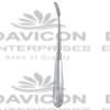 Curved Cross Serrated Reidy Nasal raspatories