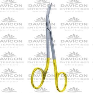 Serrated Giunta Nasal scissors, Double Angle Tungsten Carbide