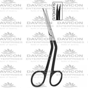 Aston SuperCut Scissors, 5 1-2- (14cm), Angled, Serrated