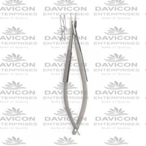 Micro Needle Holder 15cm (Curved) (Standard)