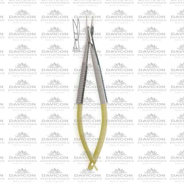 Micro Needle Holder 15cm (Curved) (T.C)