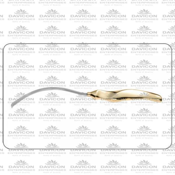 Arcus Marginalis Dissector 24cm S-Shaped 8mm Wide