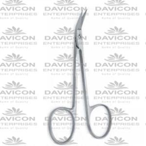 Converse Daniel scissors angled 9.5cm sharp