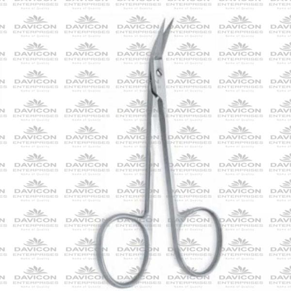 Converse Daniel scissors angled 9.5cm sharp