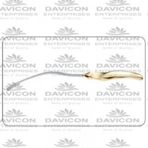 Frontotemporal Dissector 22.5cm Curved 10mm Wide