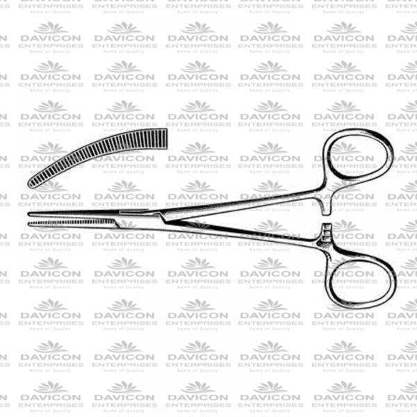 Crile Forcep 14cm Curved