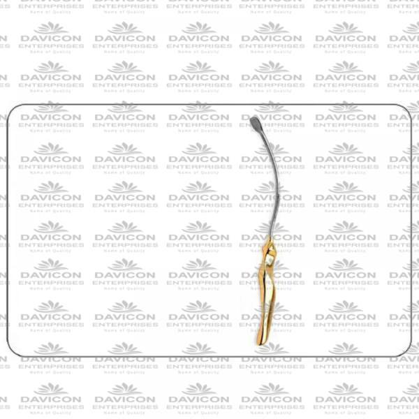 Periosteal Dissector 25cm Curved 9mm Wide