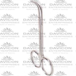 Fomon Lower Lateral Cartilage Scissors, 5 1-2- (14 cm) Strongly Curved