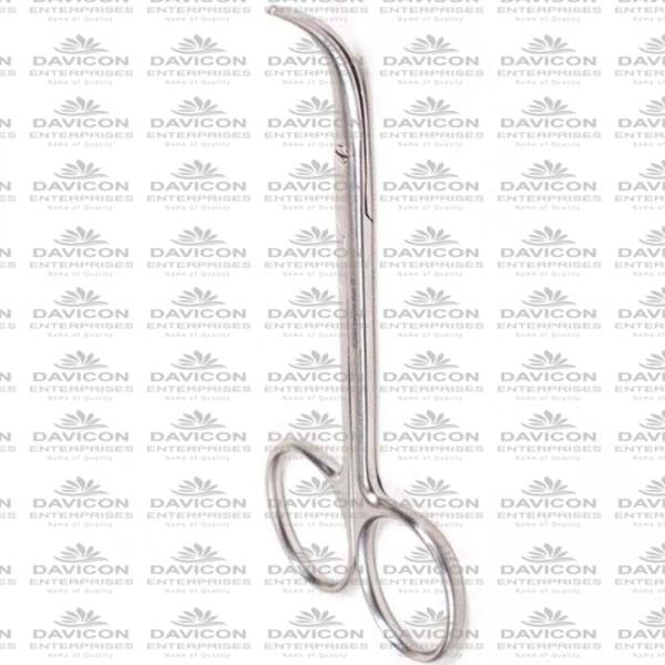 Fomon Lower Lateral Cartilage Scissors, 5 1-2- (14 cm) Strongly Curved