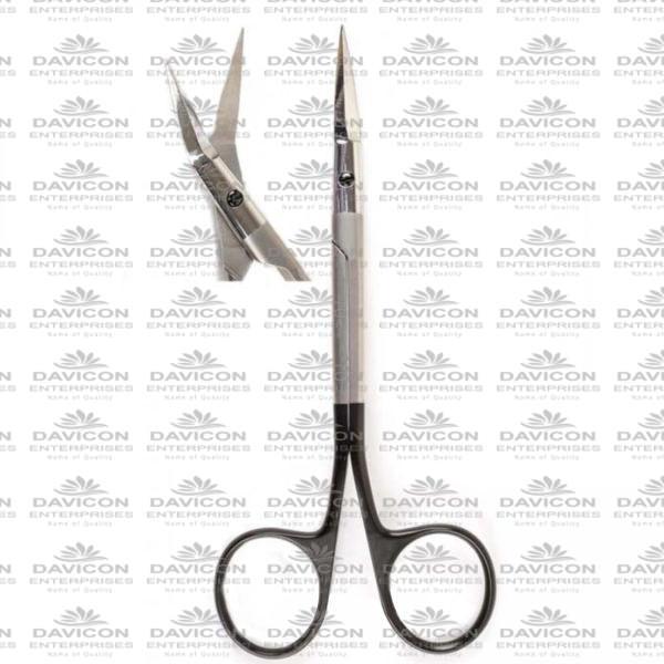 Giunta Nasal Dorsal Scissors, Angled, Curved 13.5cm