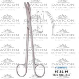 Joseph rhinoplasty scissors curved