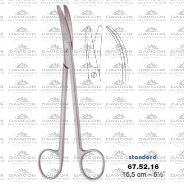 Joseph rhinoplasty scissors curved