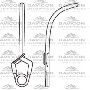 Aneurysm Vessel-Clips,x=15.0mm,y=7.4mm,gms=110