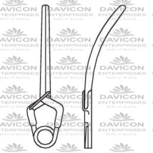 Aneurysm Vessel-Clips,x=15.0mm,y=8.7mm,gms=110