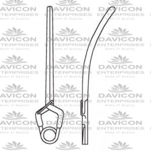 Aneurysm Vessel-Clips,x=20.0mm,y=11.0mm,gms=90