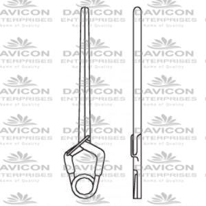 Aneurysm Vessel-Clips,x=20.0mm,y=11.4mm,gms=110