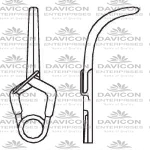 Aneurysm Vessel-Clips,x=9.0mm,y=6.1mm,gms=110