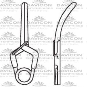 Aneurysm Vessel-Clips,x=9.0mm,y=6.8mm,gms=90