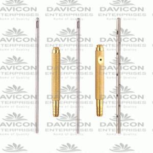 LIPOSUCTION CANNULA SET FOR FACE WITH THREADED FITTING