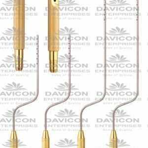 LIPOSUCTION CANNULA SET FOR THIE AND LOWER LEG WITH THREADED FITTING