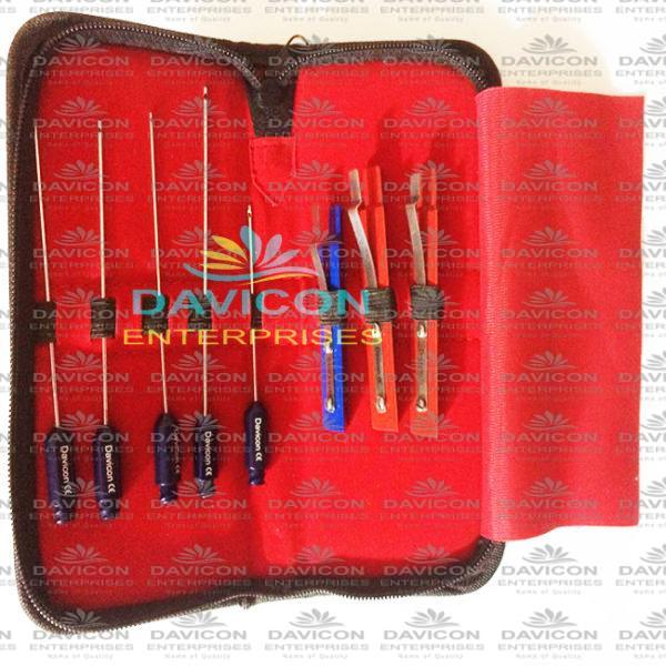 PROFESSIONAL LIPPOSUCTION CANNULA SET