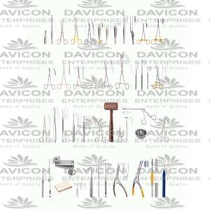 RHINOPLASTY INSTRUMENTS SET (GUBISCH SET)