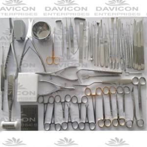 Rhinoplasty nose surgery set