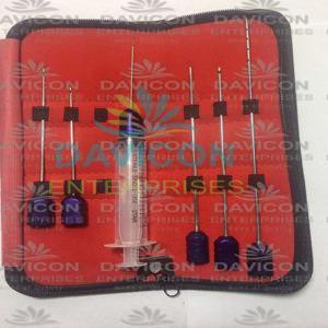 SUPER LUER LOCK CANNULA SET FOR FACE FAT INFILTRATION