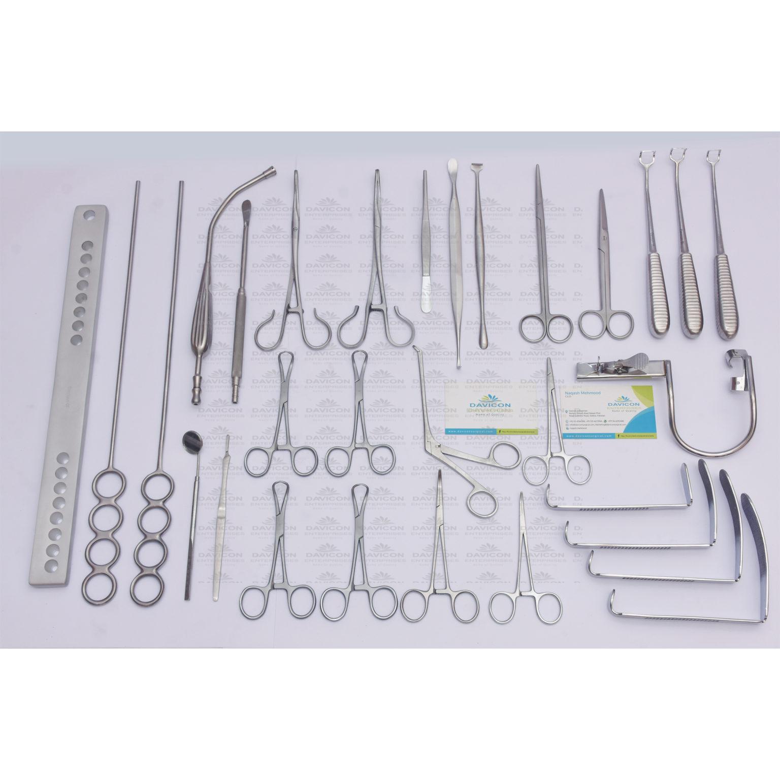Tonsillectomy Surgical Instruments Set - Davicon Surgical Instruments ...