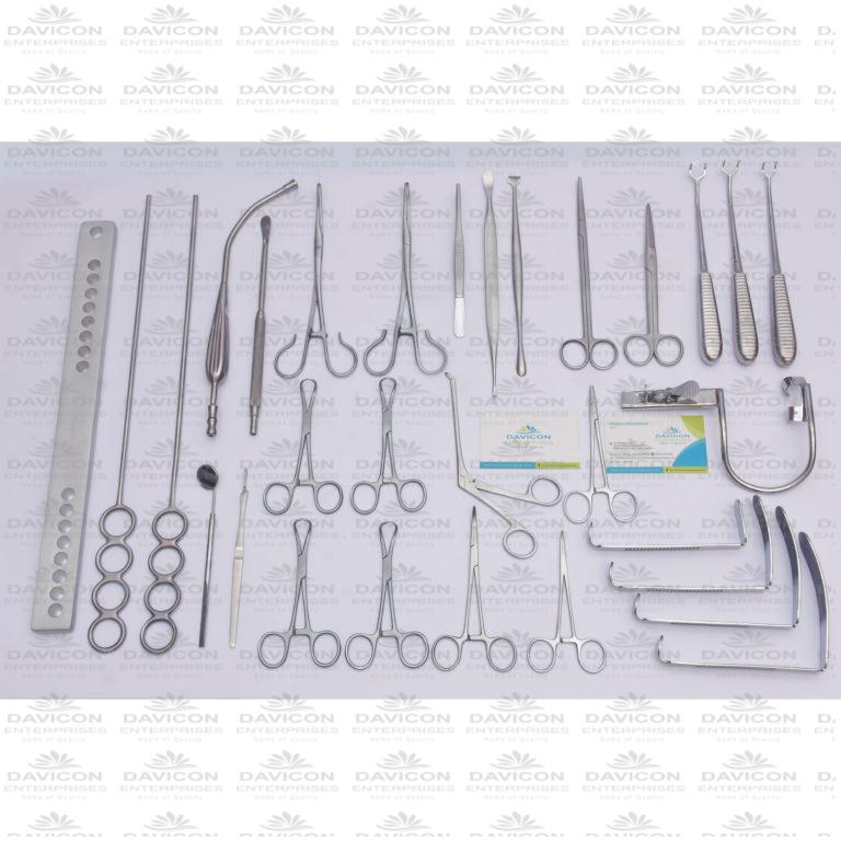 Tonsillectomy Surgical Instruments Set - Davicon Surgical Instruments ...