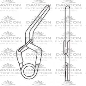 Yasargil Mini Aneurysm Vessel-Clips,x=5.0mm,y=3.5mm,gms=130