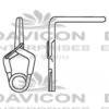 Yasargil Standard Aneurysm Vessel-Clips,x=10.0mm,y=5.6mm,gms=200