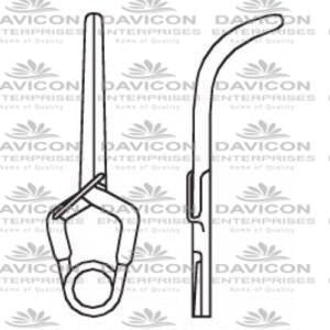 Yasargil Standard Aneurysm Vessel-Clips,x=11.0mm,y=6.5mm,gms=180