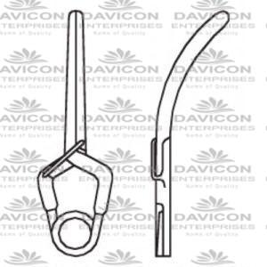 Yasargil Standard Aneurysm Vessel-Clips,x=11.0mm,y=7.5mm,gms=180