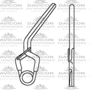 Yasargil Standard Aneurysm Vessel-Clips,x=11.0mm,y=8.0mm,gms=200