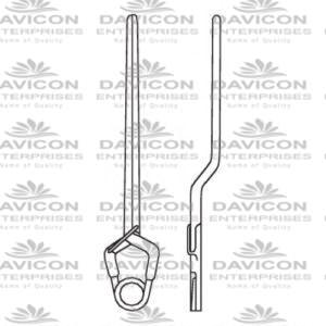 Yasargil Standard Aneurysm Vessel-Clips,x=17.0mm,y=11.9mm,gms=180