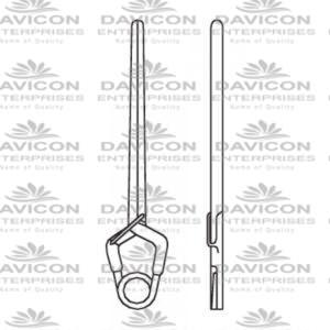 Yasargil Standard Aneurysm Vessel-Clips,x=20.0mm,y=11.4mm,gms=200