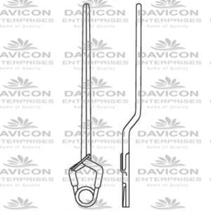 Yasargil Standard Aneurysm Vessel-Clips,x=20.0mm,y=13.0mm,gms=180