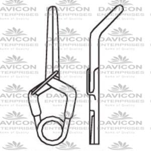 Yasargil Standard Aneurysm Vessel-Clips,x=5.0mm,y=6.2mm,gms=200