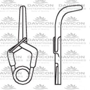 Yasargil Standard Aneurysm Vessel-Clips,x=7.0mm,y=5.5mm,gms=150