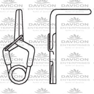 Yasargil Standard Aneurysm Vessel-Clips,x=7.0mm,y=5.6mm,gms=200